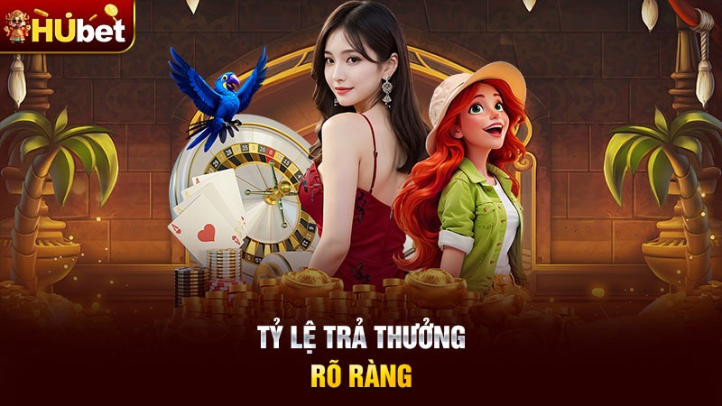 Tỷ lệ trả thưởng rõ ràng