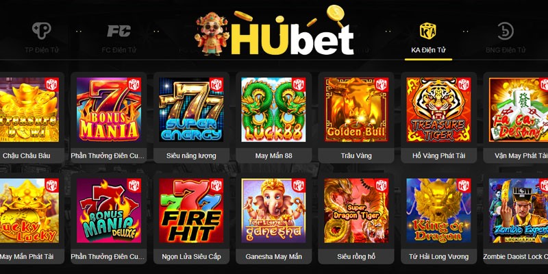 Mảng game slot chưa bao giờ là yếu điểm của nhà cái Hubet Mảng game slot chưa bao giờ là yếu điểm của nhà cái Hubet