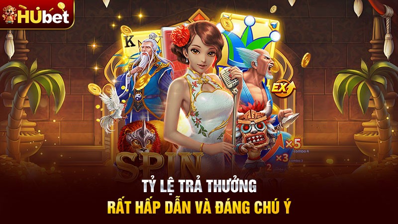 Tỷ lệ trả thưởng rất hấp dẫn và đáng chú ý Tỷ lệ trả thưởng rất hấp dẫn và đáng chú ý